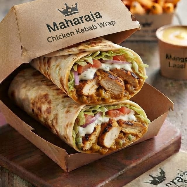 Chicken Kebab Wraps.