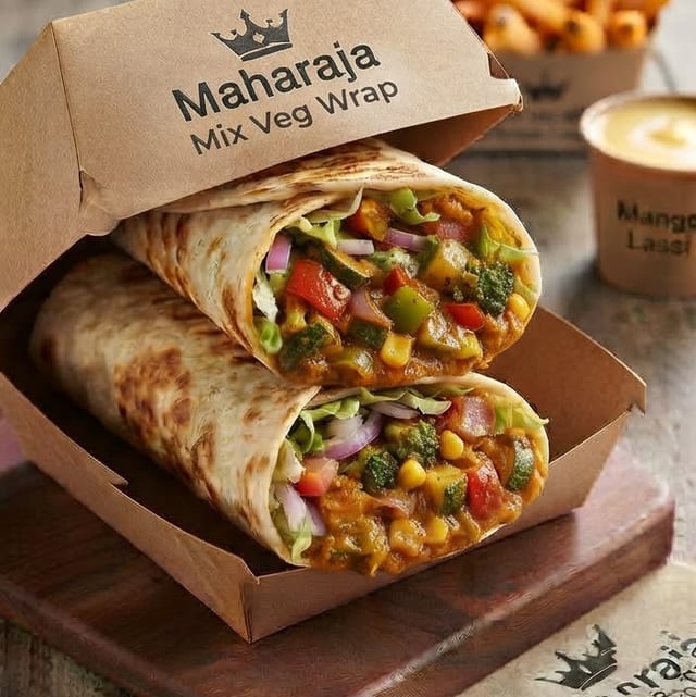 Mix Veg Wrap.